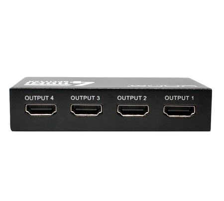 SPLITTER HDMI 4K DE 4 PUERTOS UNNO HB1205BK
