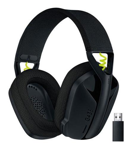 HEADSET GAMING LOGITECH INALAMBRICO G435 BLACK LIGHTSPEED 981-001049 (1225027)