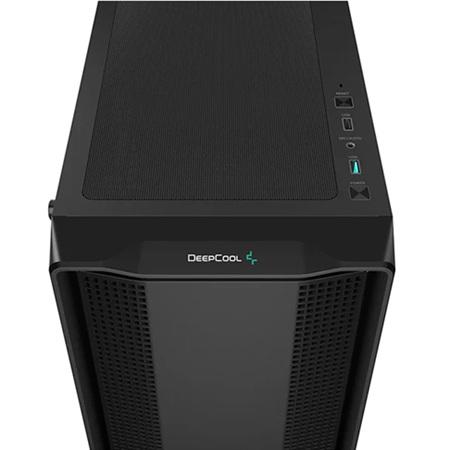CASE GAMER DEEPCOOL CC560 V2 MEDIA TORRE 4 VENTILADORES ARGB R-CC560-BKGAA4-G-2 BLACK