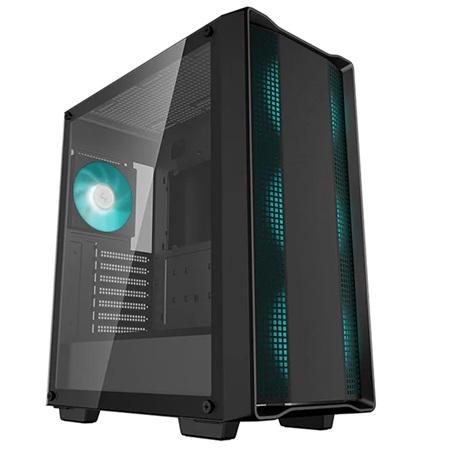 CASE GAMER DEEPCOOL CC560 V2 MEDIA TORRE 4 VENTILADORES ARGB R-CC560-BKGAA4-G-2 BLACK