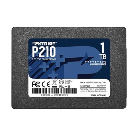 SSD PATRIOT 1TB P210 SATA 3 2.5 P210S1TB25