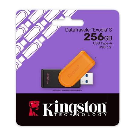 MEMORIA USB KINGSTON 256GB DATATRAVELER EXODIA DTXS/256GB