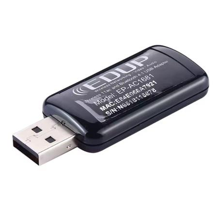 ADAPTADOR EDUP EP-AC1681ES WIFI  DUAL BAND 2.4G/5G AC1300 + BT 5.0 802.11AC MU-MIMO