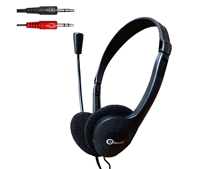 AUDIFONOS ETOUCH JD-900 BASIC PLUG 2 x 3.5MM 