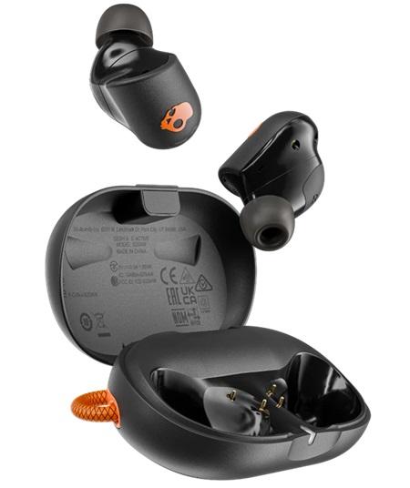 AUDIFONOS INALAMBRICO SKULLCANDY SESH ANC ACTIVE TRUE IN-EAR BLACK ORANGE S2SAW-S749