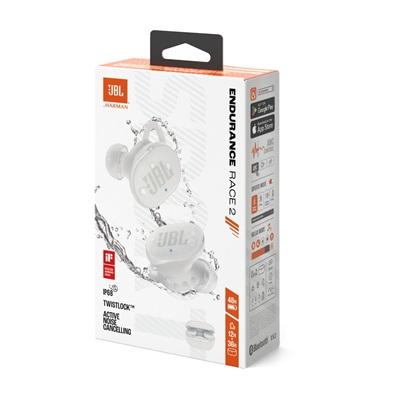 AUDIFONOS INALAMBRICOS JBL ENDURANCE RACE 2 NC JBLENDURACE2WHTAM WHITE