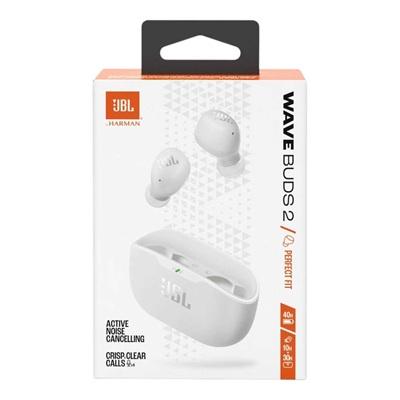 AUDIFONOS INALAMBRICOS JBL VIBE BUDS 2 JBLVBUDS2WHTAM WHITE