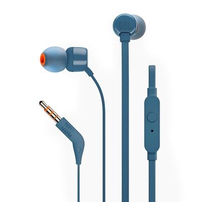 AUDIFONOS JBL TUNE T110 WIRED AZUL JBLT110BLUAME 