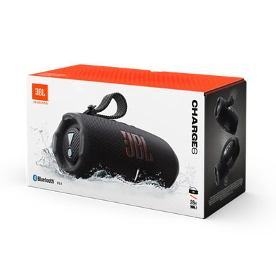BOCINA INALAMBRICA JBL CHARGE 6 BLACK JBLCHARGE6BLKAM 