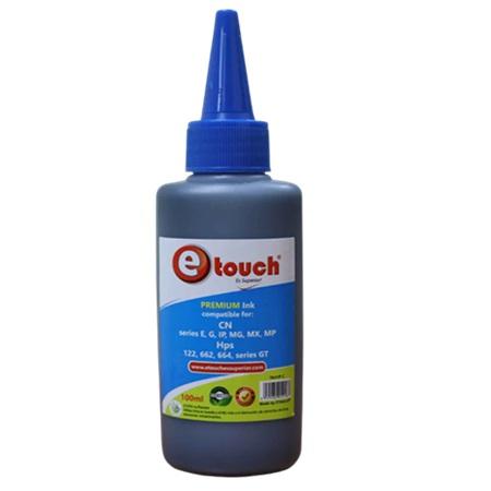BOTE DE TINTA ETOUCH CANON HP 100ML CYAN 
