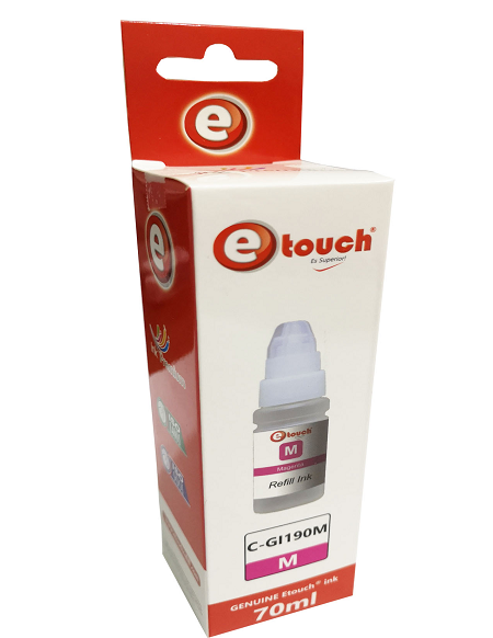 BOTE DE TINTA ETOUCH SERIE G 70ML MAGENTA C-GI190M