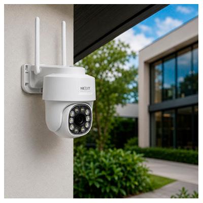 CAMARA INTELIGENTE PARA EXTERIORES 2K WIFI NEXXT HOME PTZ NHC-OP10