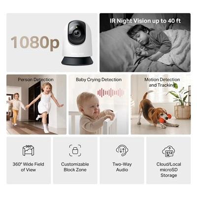 CAMARA MERCUSYS MC200 FHD 360 PARA INTERIORES