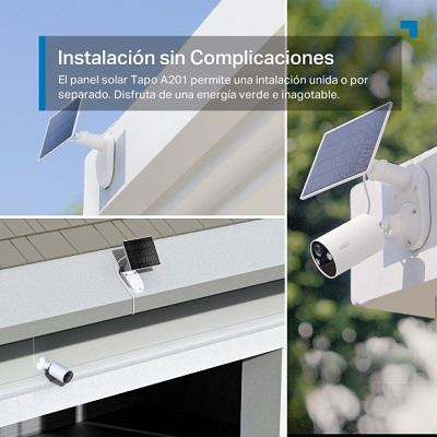CAMARA TP-LINK TAPO C410 PARA EXTERIOR CON PANEL SOLAR 