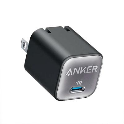 CARGADOR ANKER TIPO C 20W BLACK