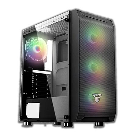 CASE GAMER DE MEDIA TORRE RGB AERO CG80 BLACK