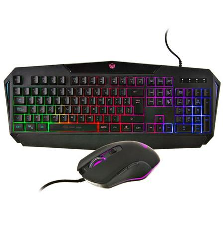 COMBO DE TECLADO Y MOUSE GAMING RGB MEETION MT-C510
