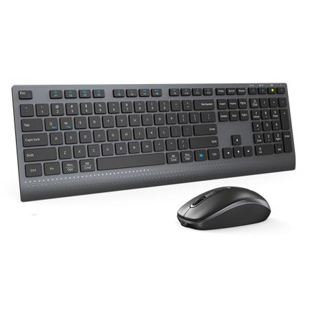 COMBO DE TECLADO Y MOUSE INALAMBRICO MEETION USB C2000 