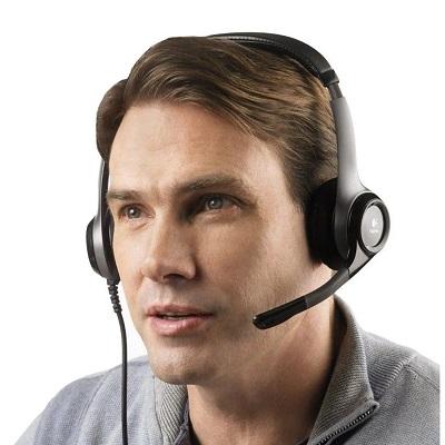 HEADSET LOGITECH USB H390 981-000014 (AURICULAR) 