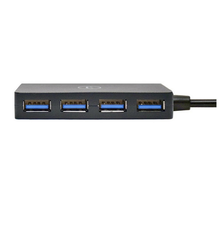 HUB USB DE 4 PUERTOS 3.0 UNNO TEKNO HB1011BK 