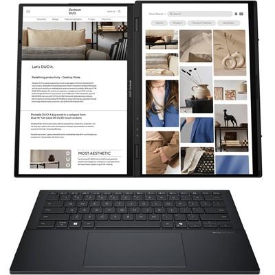 LAPTOP ASUS ZENBOOK DUO UX8406CA-IS99T ULTRA 9 285H 2TB SSD 32GB PANTALLA DUAL 14.5" TÁCTIL OLED WIN11