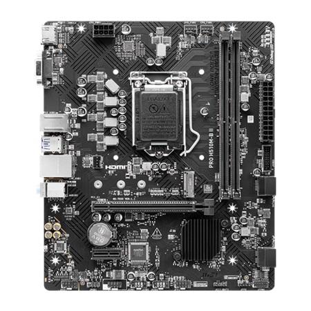 MOTHERBOARD MSI PRO H510M-B II LGA 1200 DDR4