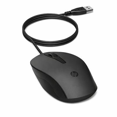 MOUSE CABLEADO HP 150 240J6AA#ABM