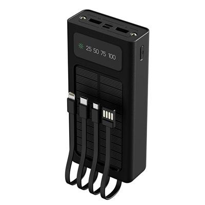 POWERBANK XTECH 20,000MAH CON PANEL SOLAR 74W XPB-200