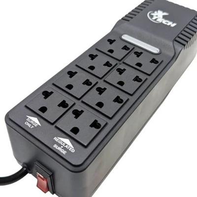 REGULADOR AUTOMATICO DE VOLTAJE XTECH XTR-1002 1000VA/500W