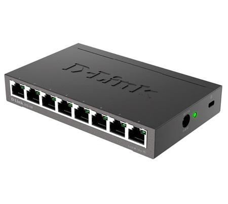 SWITCH 8 PUERTOS D-LINK GIGABIT 10/100/1000 DGS-108