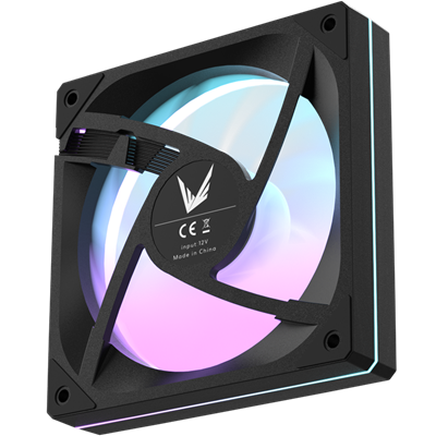 VENTILADOR FORMULA V LINE ARGB FLOE SE 12 ARPW REVERSE 120MM BLACK
